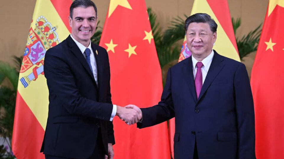 Pedro S. y Xi Jinping