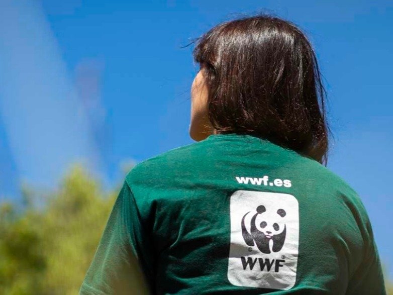 Voluntaria de WWF - Foto de José Luis Regalado WWF