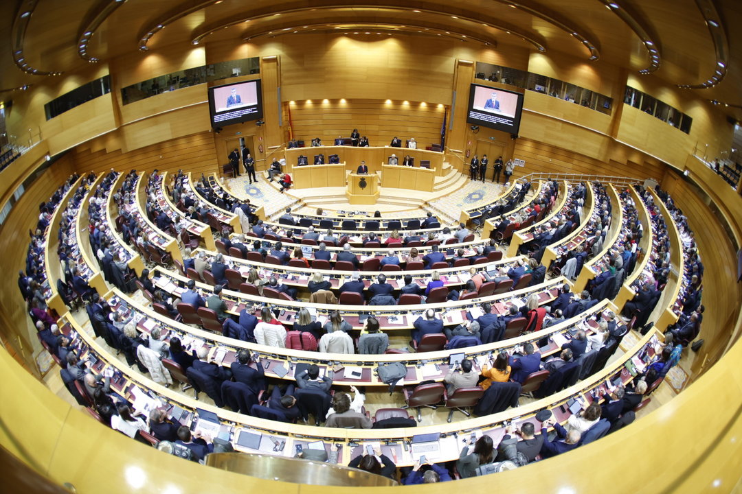 Pleno del Congreso celebrado en el Senado - Foto del Congreso