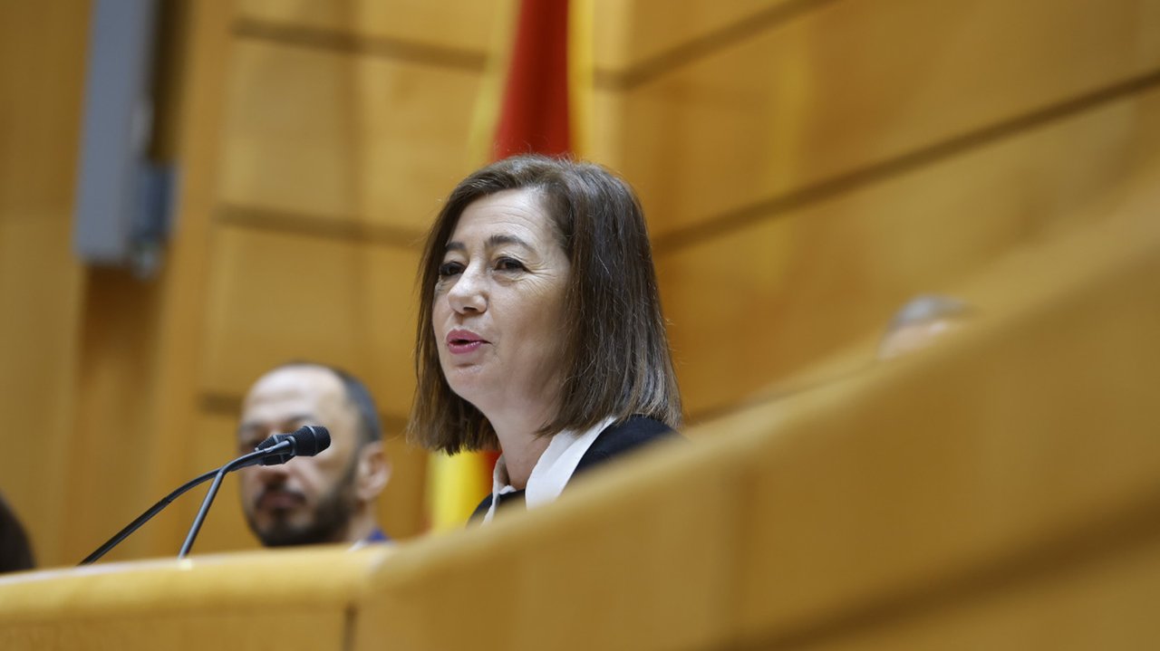 Imagen de la presidenta del Congreso durante el pleno de esta semana - Foto del Congreso de los Diputados