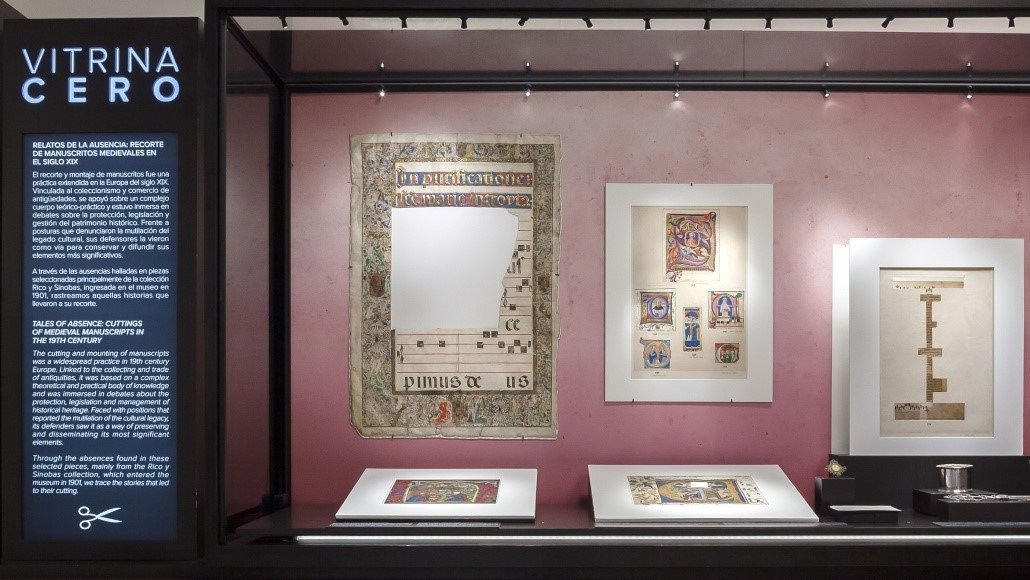 Imagen de la exposición en la Vitrina Cero del Museo Arqueológico Nacional - Foto del Museo Arqueológico Nacional