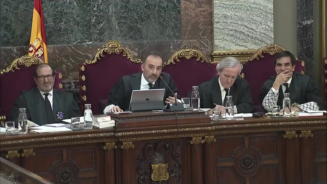 Imagen del tribunal que juzgó el ‘procés’ - Servimedia