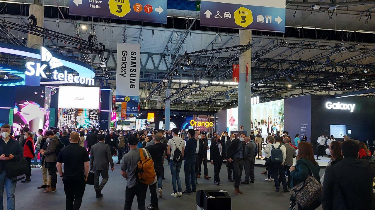 Stands en una reciente edición del Mobile Congress - Foto de Servimedia