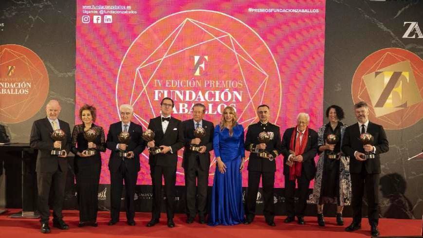 Foto de familia IV Edición Premios Fundación Zaballos