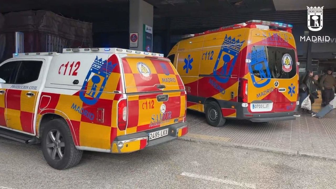 Ambulancias del Samur - Imagen de archivo de Emergencias Madrid