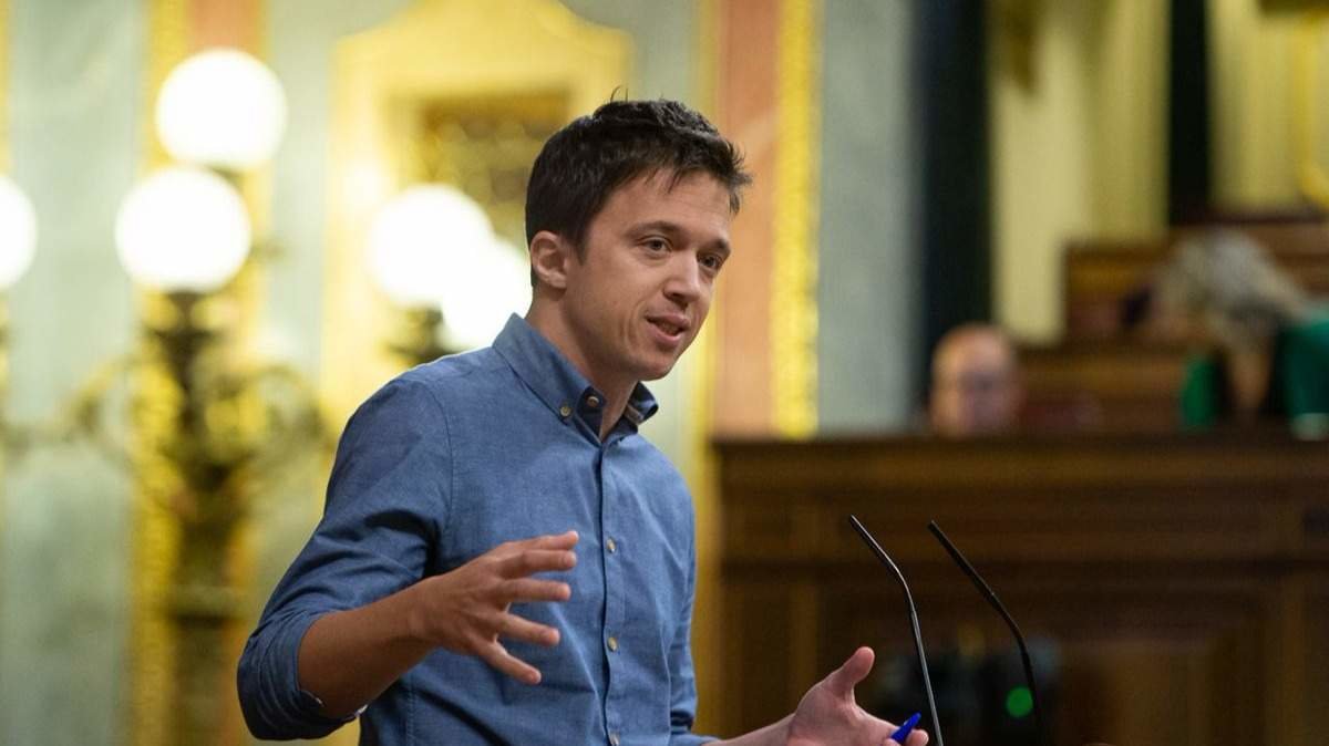 Iñigo Errejón en una intervención en la Cámara Baja - Congreso