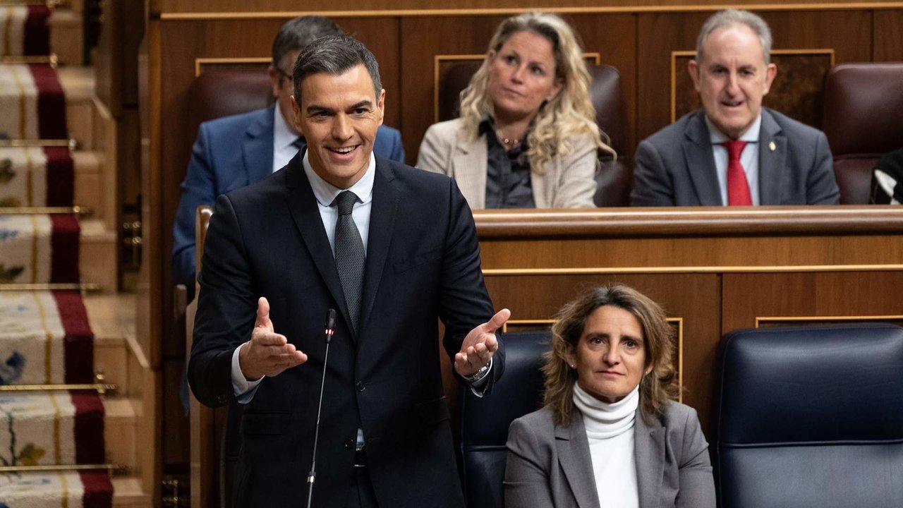 Sánchez, esta semana en el Congreso de los Diputados - Foto del PSOE