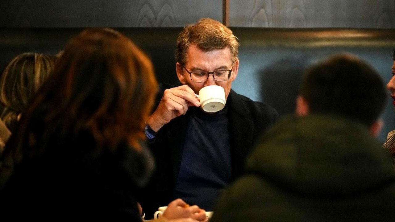 Feijóo visita Ourense durante la campaña de las elecciones gallegas - Foto del Partido Popular