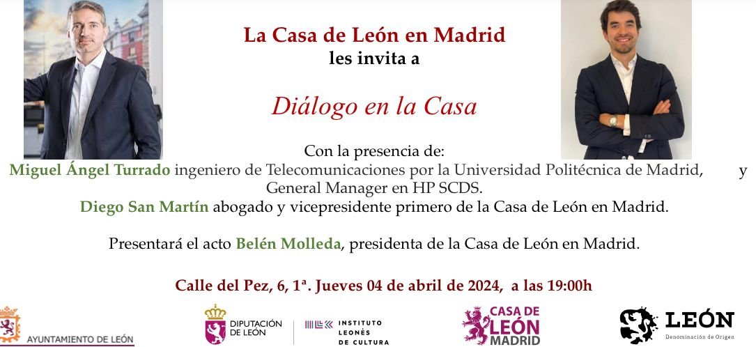 Conversaciones con talento leonés: Miguel ángel Turrado, Director General de HP España - Casa de León en Madrid