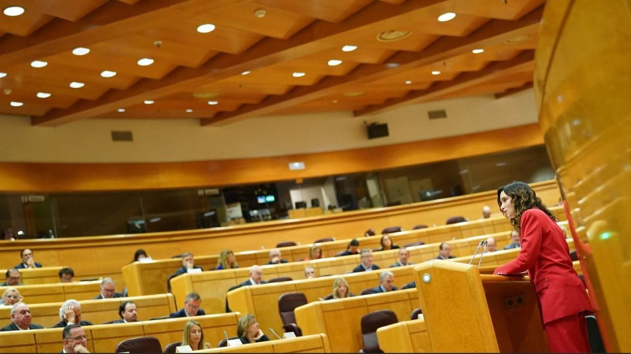 Díaz Ayuso, en la Comisión General de Comunidades Autónomas en el Senado - Comunidad de Madrid