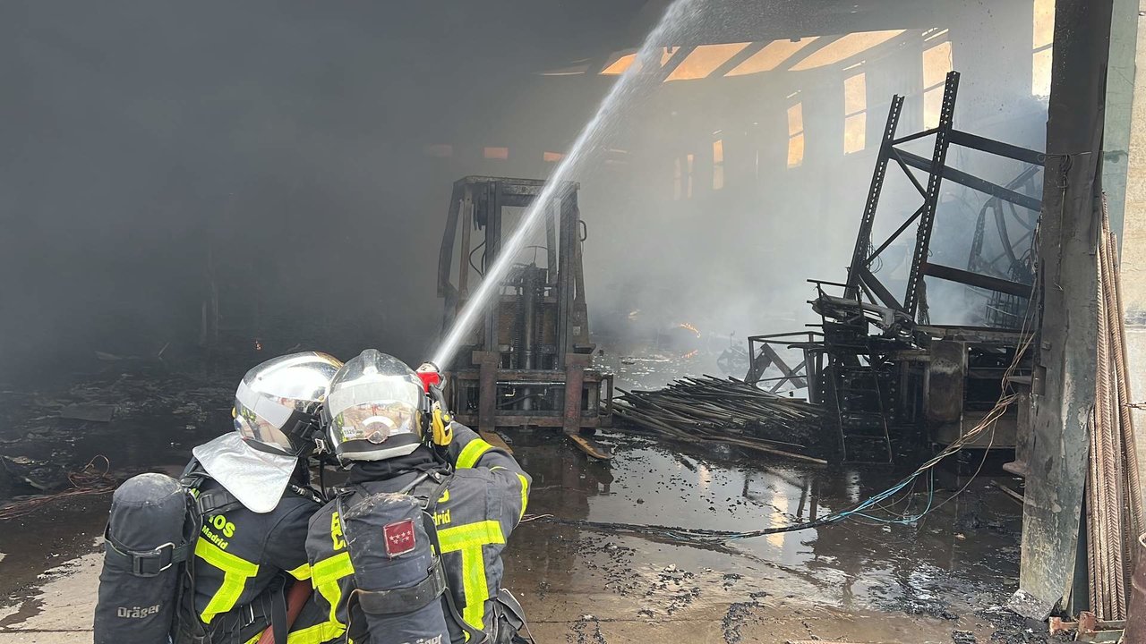 Cuerpo de Bomberos Madrid - Foto Comunidad de Madrid