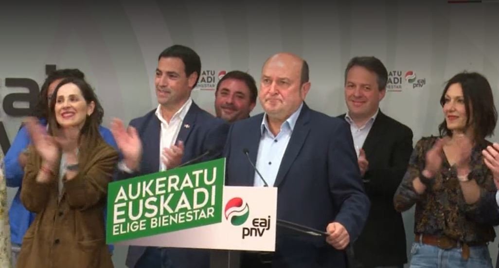PNV celebración resultados elecciones