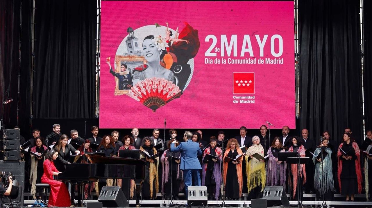 Concierto de zarzuelas por el 2 de Mayo en la Puerta del Sol - Comunidad de Madrid