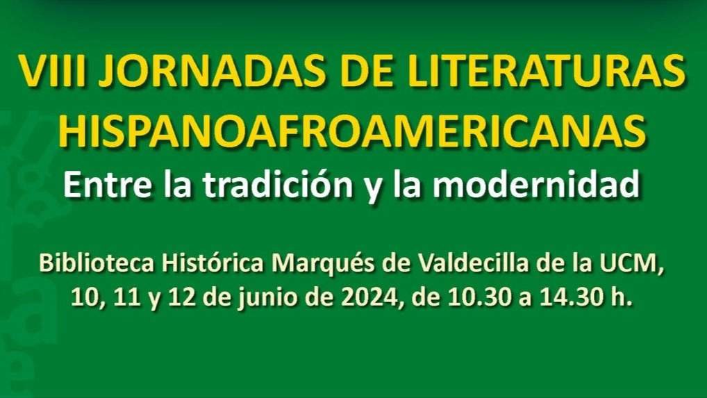 VIIIJornadas de Literaturas Hispanoafroamericanas