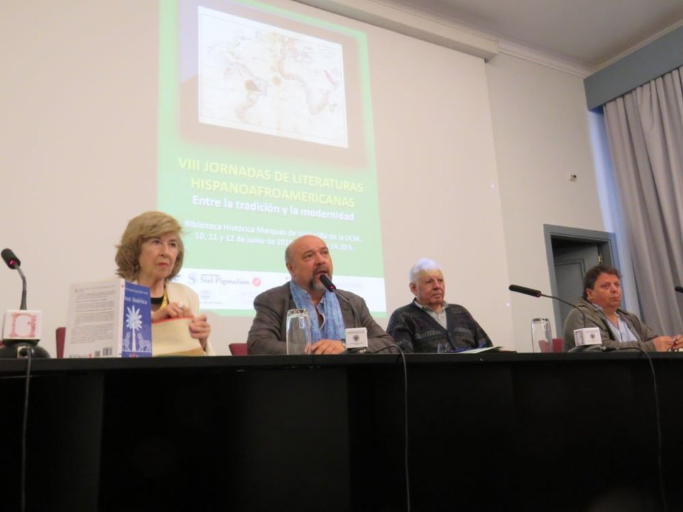 María Antonia García de León; Basilio Rodriguez Cañada; Jorge Ortega Arroyo y Felipe Haro Poniatowski - José Belló