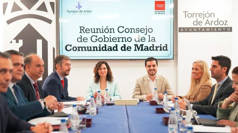 Díaz Ayuso en el Consejo de Gobierno celebrado hoy - Comunidad de Madrid