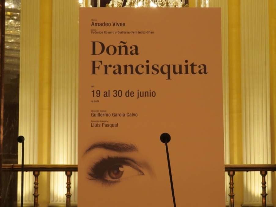 1    Se ofrecen 10 funciones del 19 al 30 de junio de Doña Francisquita