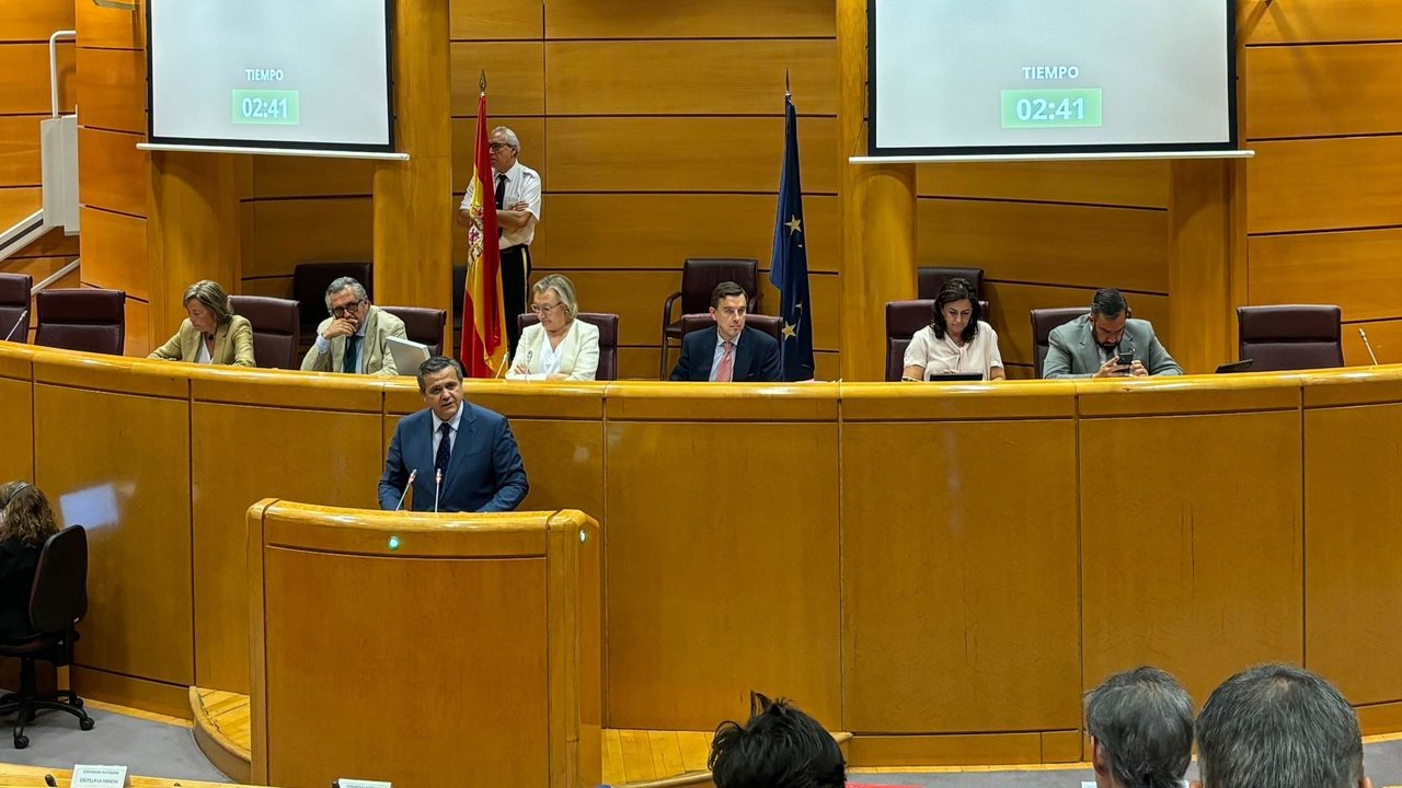 Jorge Rodrigo en el Senado - Comunidad de Madrid