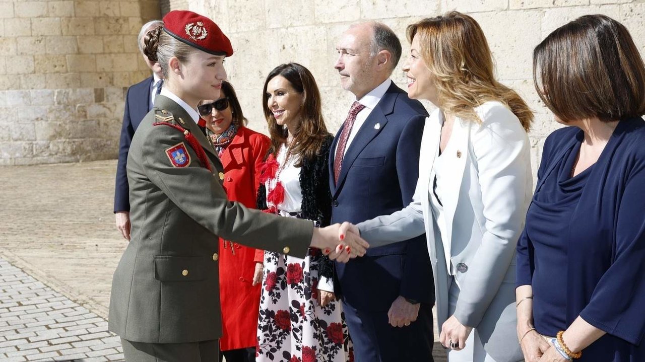 La Princesa de Asturias en las Cortes de Aragón, en Zaragoza - Casa del Rey