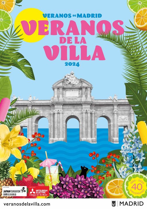 CARTEL VERANOS DE LA VILLA 2024