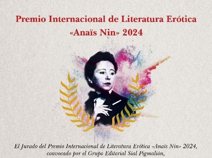 Premio Internacional de Literatura Erótica “Anaïs Nin” 2024