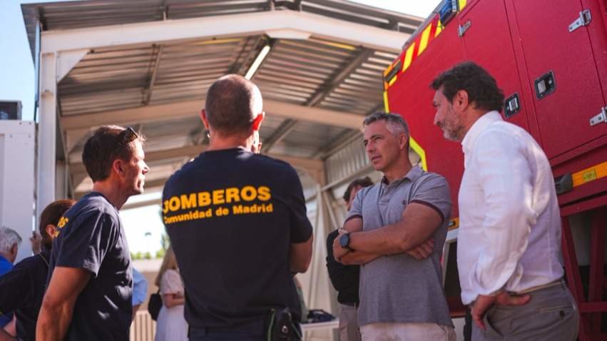 Novillo hoy en Sevilla La Nueva,  Puntos de Incendio Forestal - Comunidad de Madrid