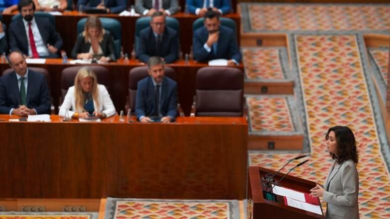 Isabel Díaz Ayuso en el Debate del Estado de la Región - Comunidad de Madrid