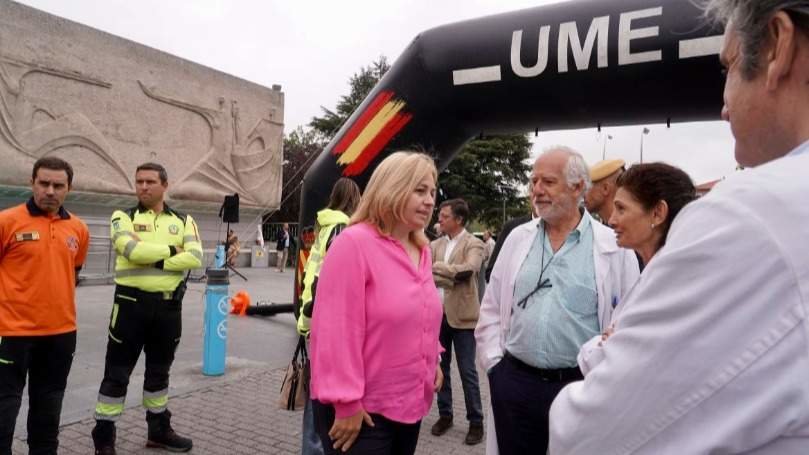 Inma Sanz durante un acto este viernes - Foto Ayuntamiento de Madrid