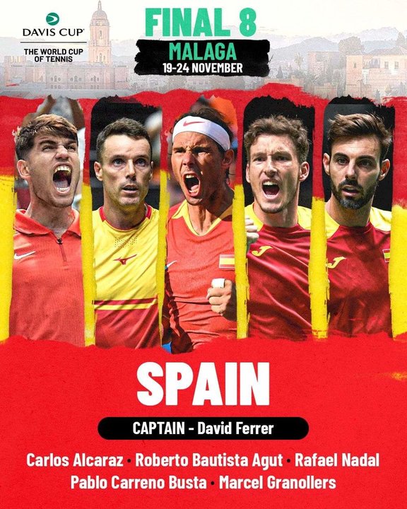 Equipo español de Copa Davis 2024