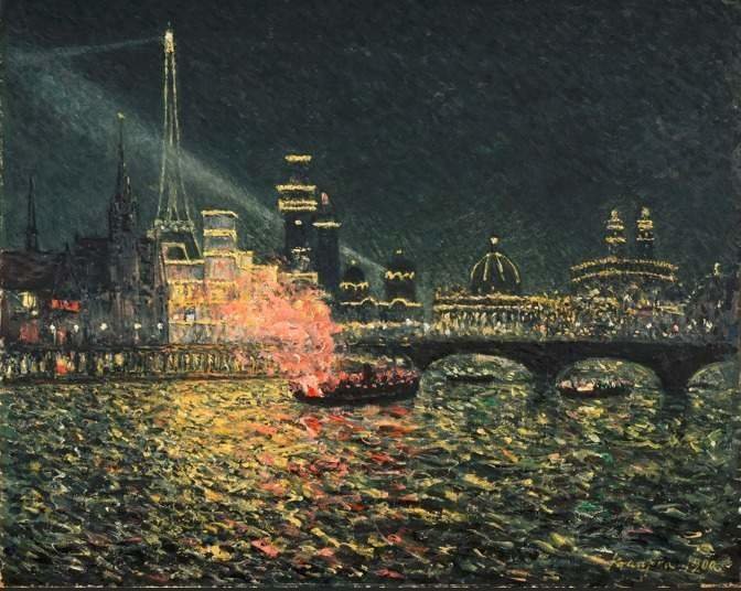 Maxime Maufra. Féérie nocturne. Exposition 
Universelle, Paris, 1900 [Fantasía nocturna. 
Exposición Universal de París de 1900], 1900