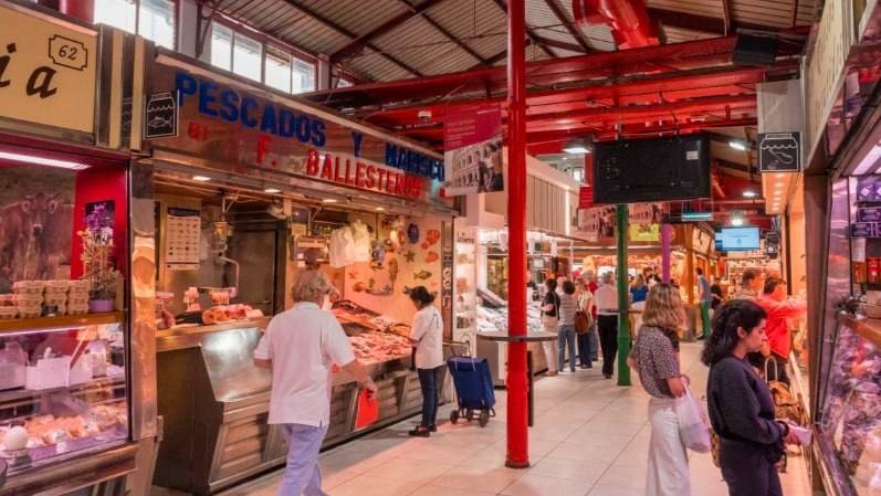 Imagen de archivo interior del Mercado de la Paz - Foto Ayuntamiento de Madrid