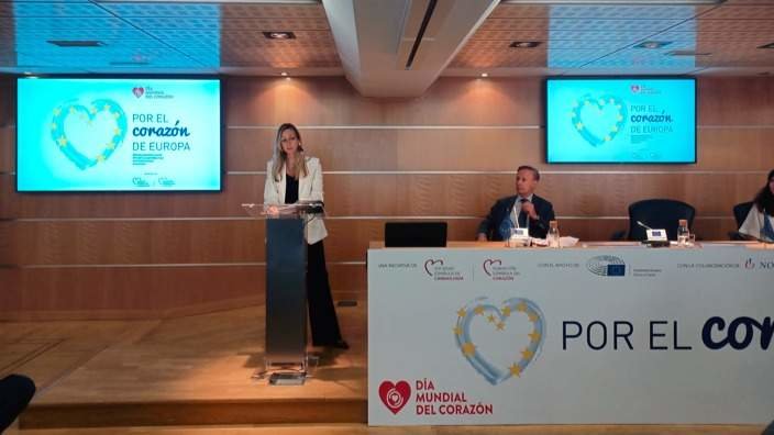 La viceconsejera de Sanidad en la clausura de la jornada organizada para conmemorar el Día Mundial del Corazón - Comunidad de Madrid