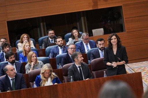 Díaz Ayuso en el Pleno de la Asamblea de Madrid - Comunidad de Madrid