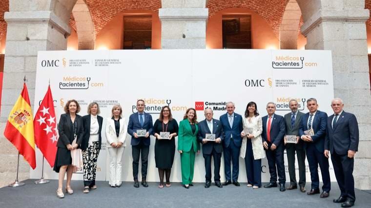 La consejera de Sanidad, Fátima Matute en la VI edición de los Premios Médicos y Pacientes - Comunidad de Madrid