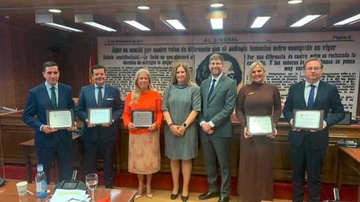 Albert en la presentación del estudio de expertos de la Fundación para el Avance de la Libertad y Tax Foundation (EE UU) - Foto Comunidad de Madrid