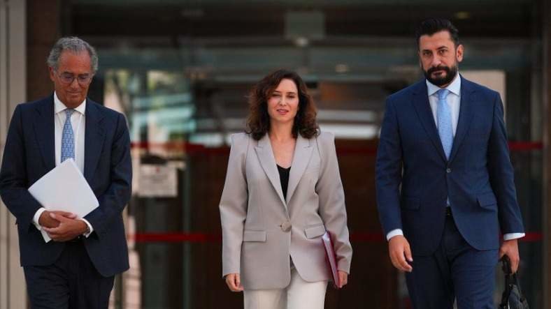 Ossorio, Ayuso y Díaz-Pache en la Asamblea - Foto  Comunidad de Madrid