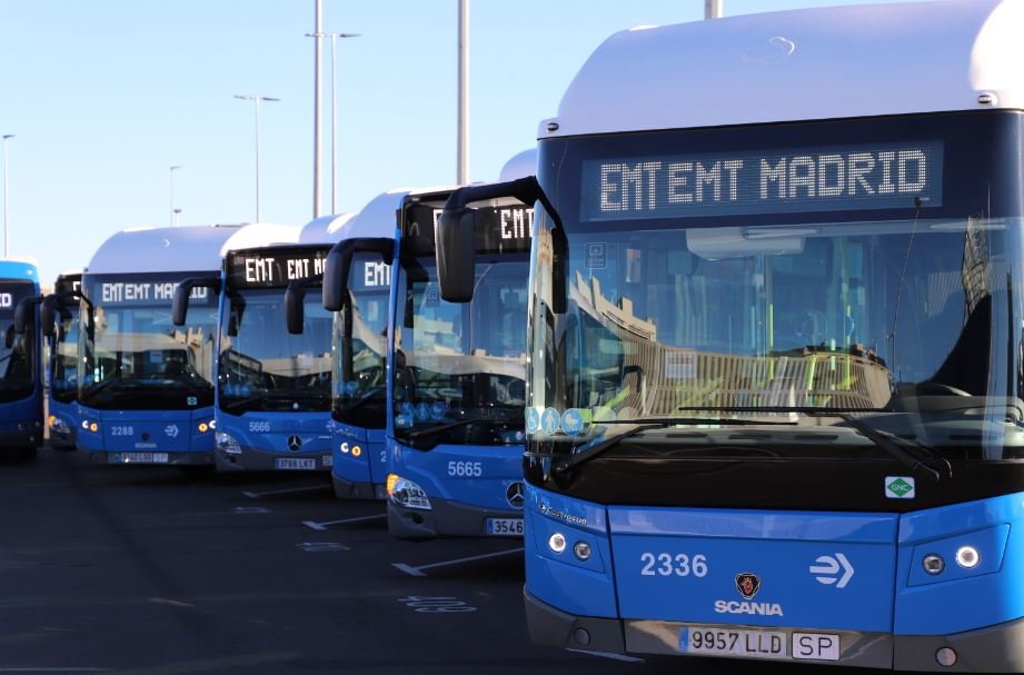 Autobuses de la EMT Madrid - Foto de EMT