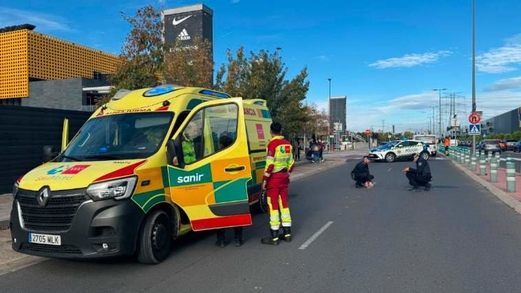 Atropello San Sebastián de los Reyes - Foto Emergencias 112 Comunidad de Madrid