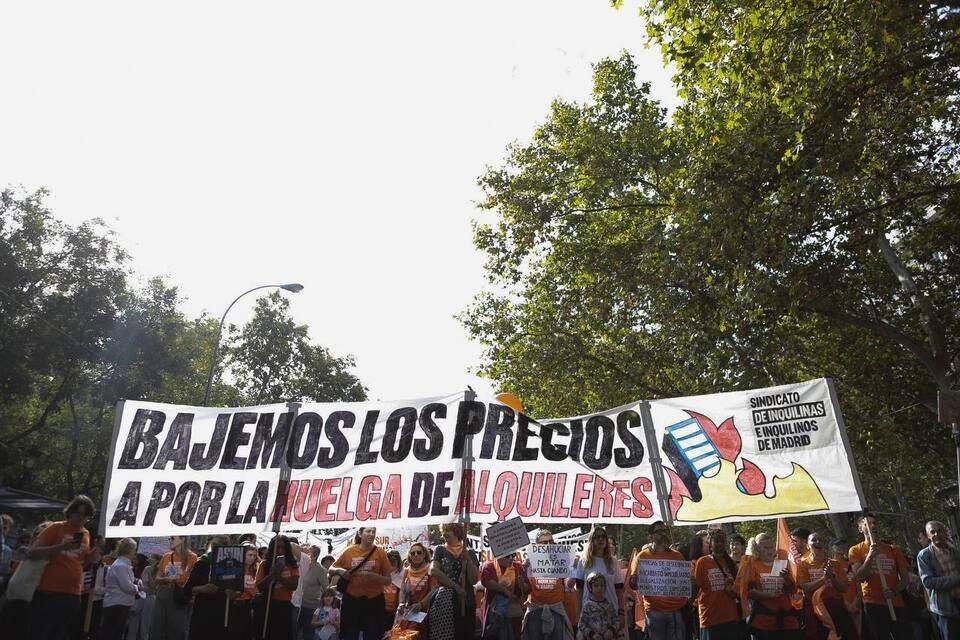 Pancarta Manifestación