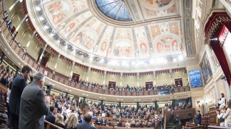 Pleno del Congreso durante la sesión del pasado 10 de octubre - Foto del Congreso