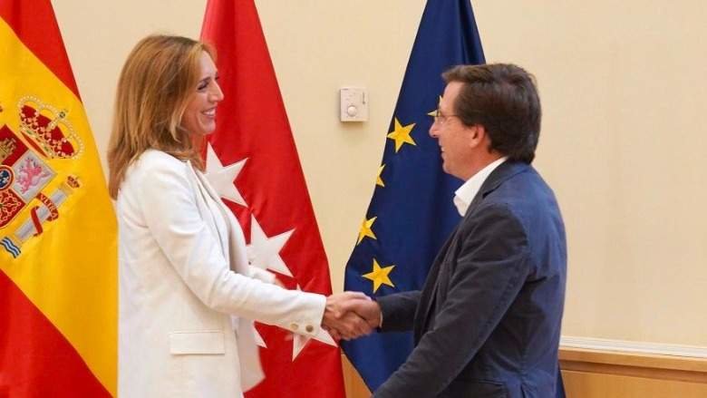 Testa y Almeida en el encuentro de este martes - Foto Ayuntamiento de Madrid