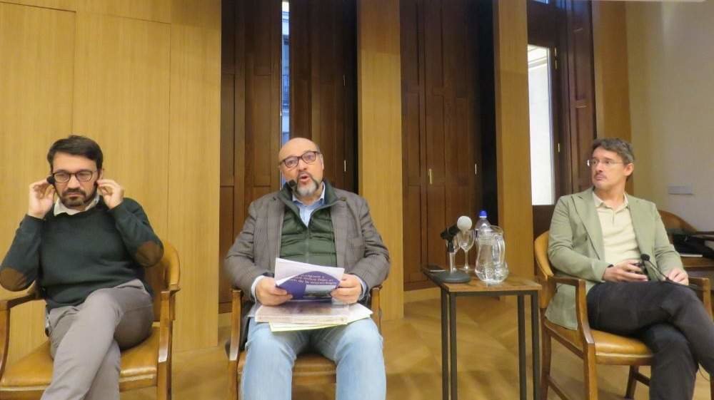 Iván Fumadó Ortega; Basilio Rodríguez Cañada y 
Jorge García Sánchez - Foto José Belló