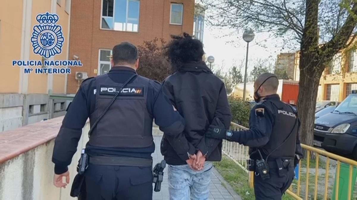 Detención en Madrid de una persona - Foto Policía Nacional