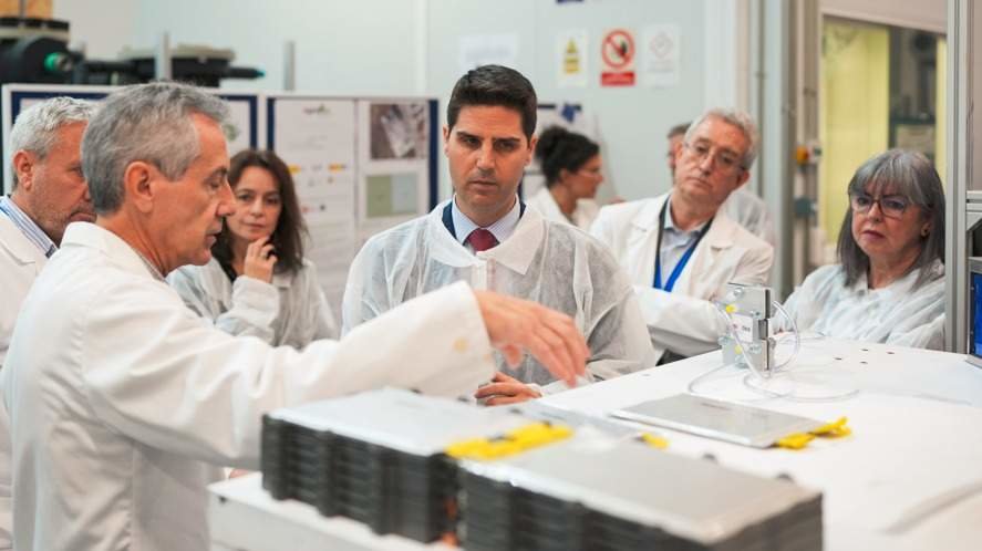 Emilio Viciana en el Instituto Madrileño de Estudios Avanzados en Móstoles- Comunidad de Madrid