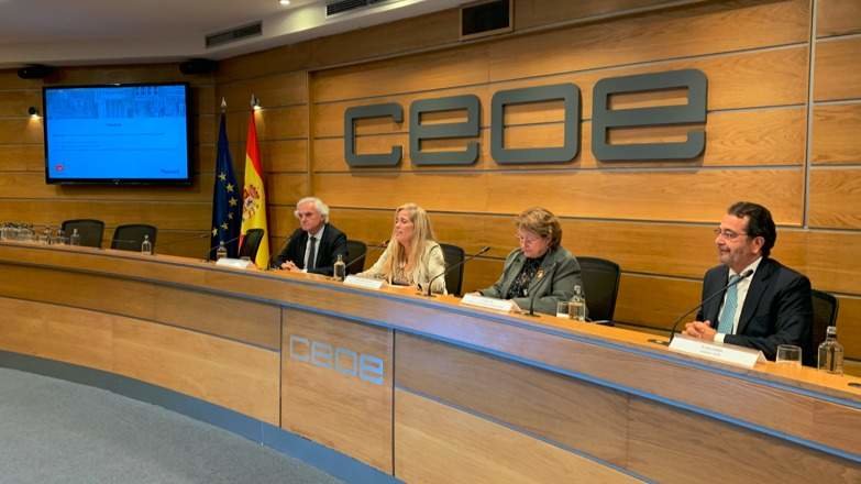 Rocío Albert ha clausurado hoy la jornada organizada por la Asociación de Polígonos Industriales de Madrid - Foto Comunidad de Madrid