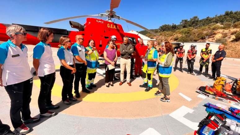 La Comunidad envía un helicóptero del GERA y ofrece el Instituto de Medicina Legal - Foto Servimedia